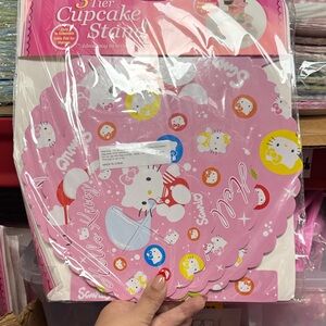 Sanrio Hello Kitty Pink Cupcake Stand